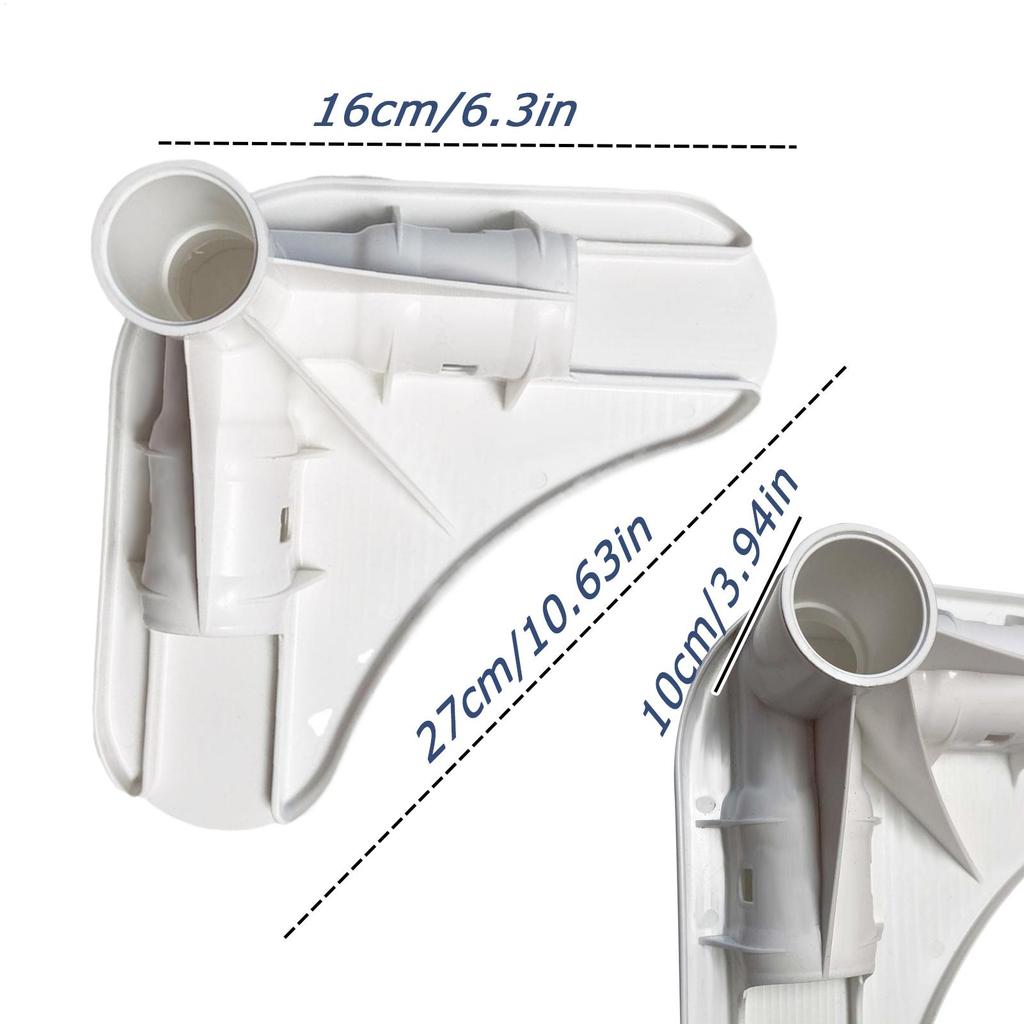 Pool Frame Corner Connector Leg Joint for Family Ground Pool Leak-Proof Precise Angle Replacement Parts for Outdoor Garden