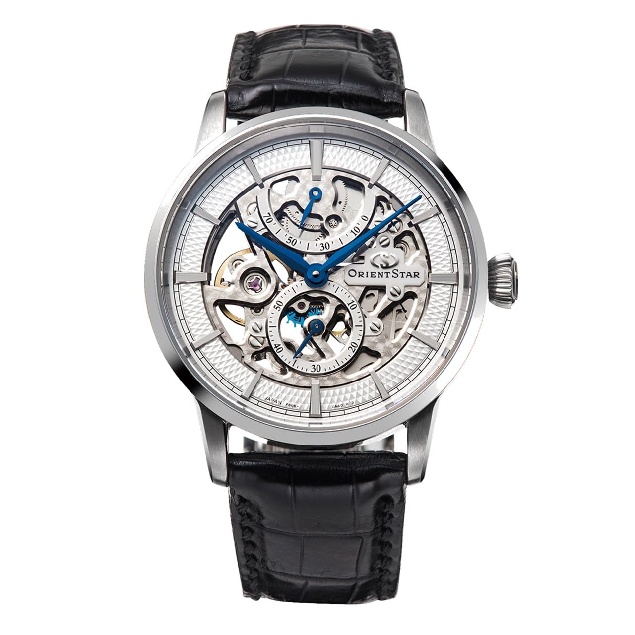 

[Orient Star] Механічний годинник ORIENT STAR M45 F8 Skeleton з ручним заводом Зроблено в Японії 2 роки Гарантія від вітчизняного виробника RK-AZ0002S Чоловічий срібний