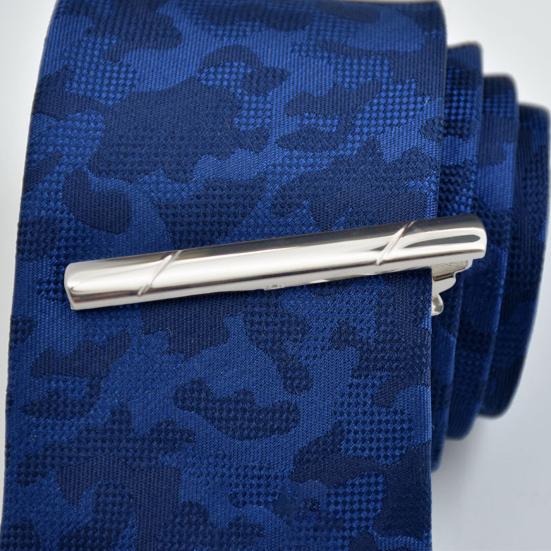 Tie Clip Alloy Non-fading Business Tie Clip Detachable Design Formal Shirt Collar Clip Weddings Parties Formal Accessories