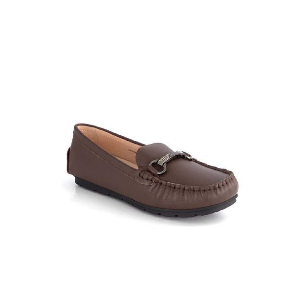 DakS Women S ShoeS 2cm Semi dreSS Comfort Loafer Dark Brown Drf507ka20 225/True Night (KA20)