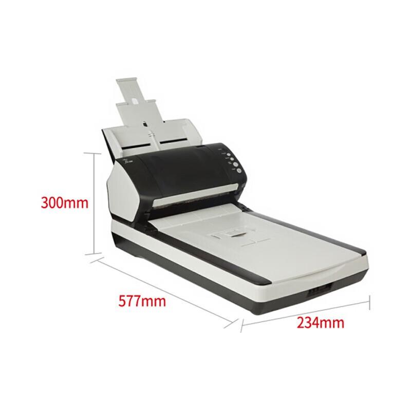 Fujitsu Fi-7240 A4 Flatbed & ADF Duplex Document Scanner CN plug (adapter included)