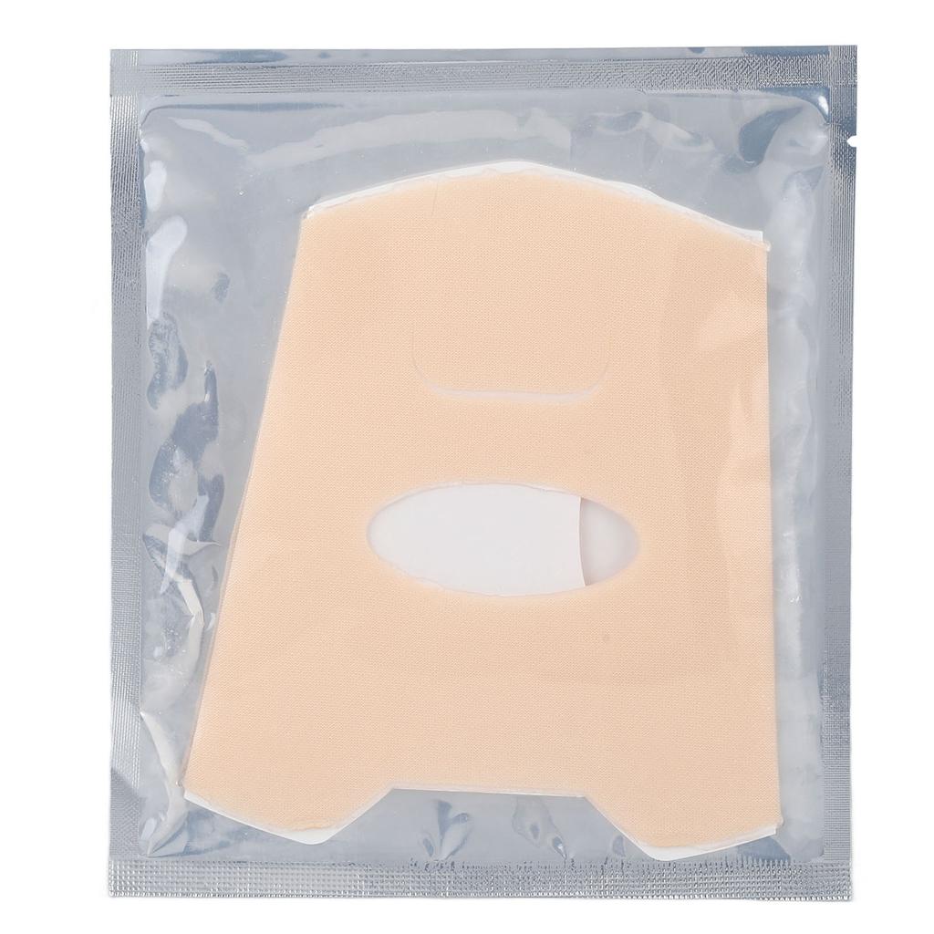 4pcs Sun Protection Face Mask UV Blocking Half Cover Cooling Hydrogel Skincare Mask for Outdoor Use