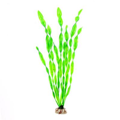 1pc Aquarium Decorations Plastic Simulated Long Water Grass Artificial Plants Fish Tank Ornament Landscape Plant Decoration