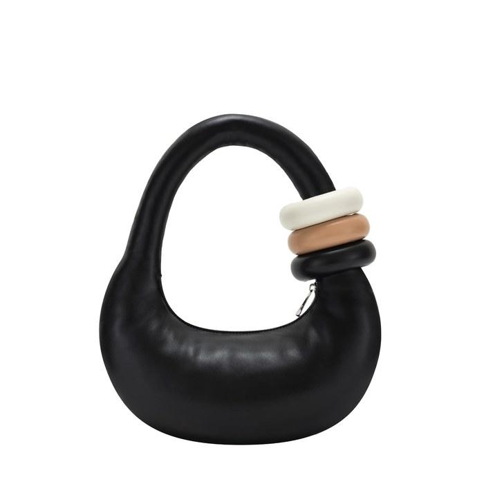 [JW PEI] Abacus Shoulder Bag Black Medium