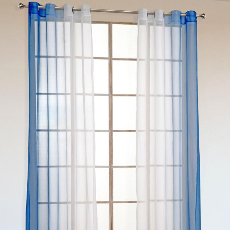 Yarn Transition Color Domestic Transfer Printing Curtain Window Screen Ht-014A