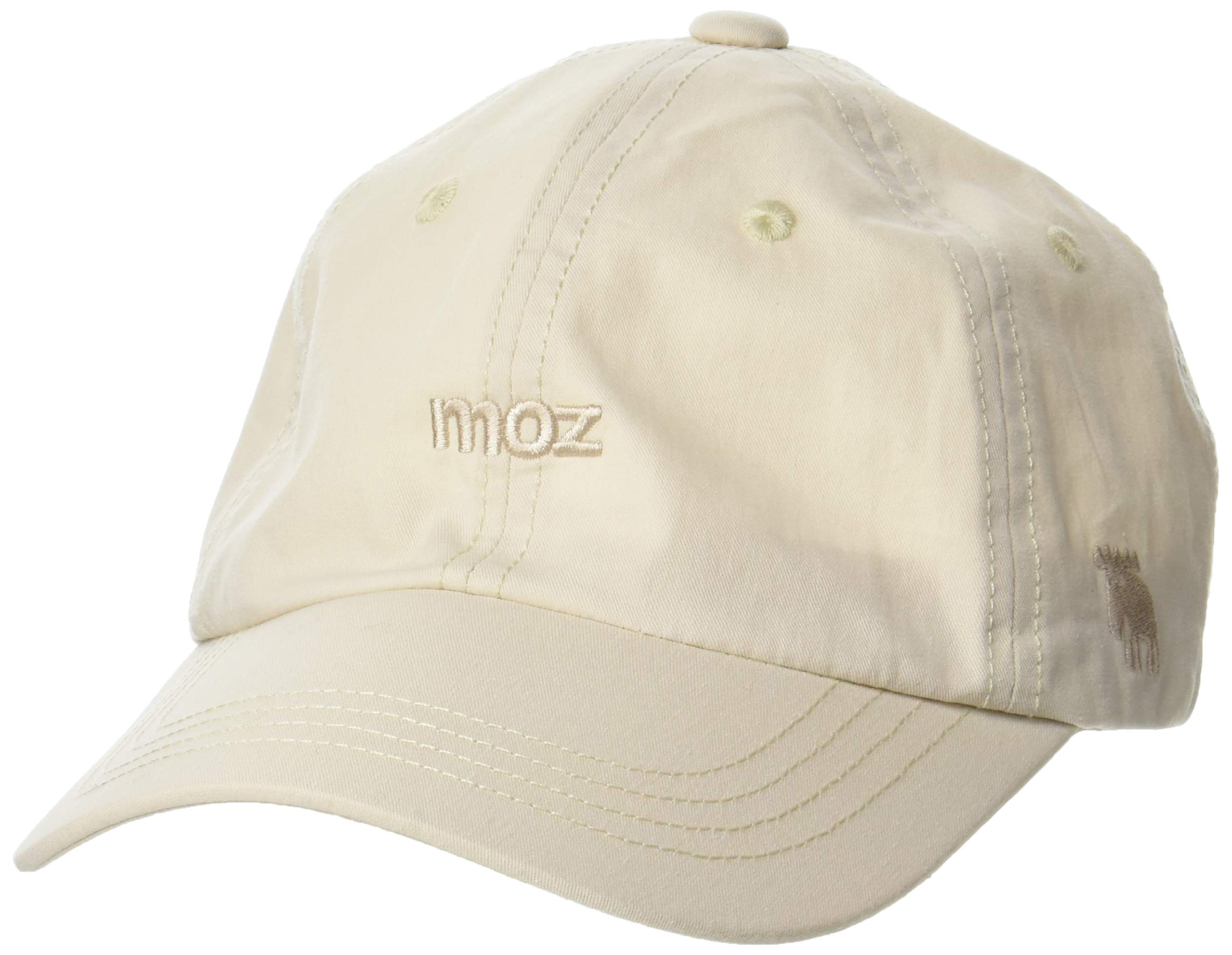 

moz - Cotton Twill Logo Cap - Beige - One Size (161-0040) бежевый