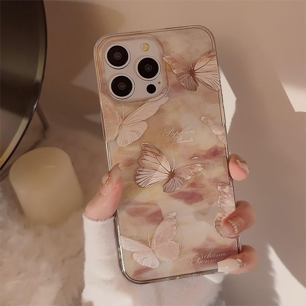 Halo Dye Fantasy Butterfly Phone Case for Phone 11/12/13/14/15