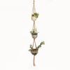 Macrame Plant Hanger Woven Cotton Rope Creative Garden Hanging Planter for Succulent Plants Home Decoration, Rope Only