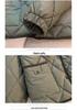 2025 Winter Korean Style Diamond Pattern Lapel Cotton Jacket - Stylish, Loose & Wash-free Women's Outerwear