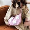 Sac Hobo Femme Motifs Étoiles Sac Bandoulière Mignon Sac Cabas Étoilé Sac à Main Épaule pour Filles Étudiant Voyage Rue Courses Quotidiennes