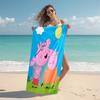 1Pc Peppa Pig Family Day Beach Towel Microfiber Beach Towel Thin Absorbent For Beach Swimming Yoga Bath Sports 0917108