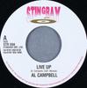 7inch Record AL CAMPBELL  Live Up STR59 Stingray Record 2000 UK Reggae Ska  Dub Used