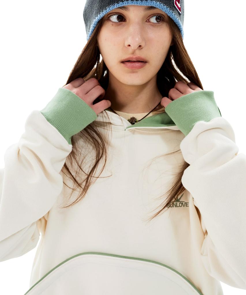 Crescent Hoodie Taupe