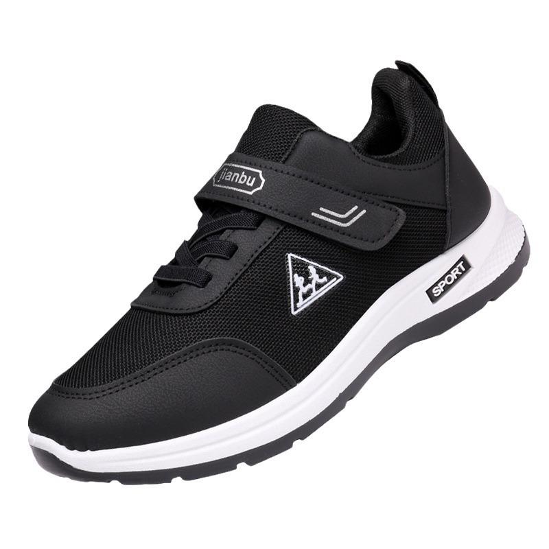 Men's and women's walking shoes spring and autumn soft-soled sports shoes parents shoes middle-aged elderly shoes