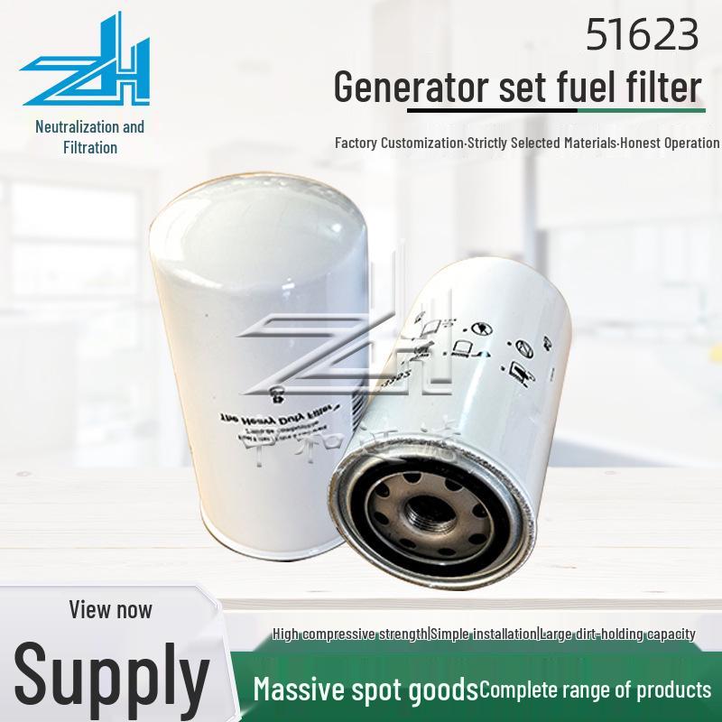 

Diesel Generator Oil & Fuel Engine Filter 51623 for Gearbox & Transmission