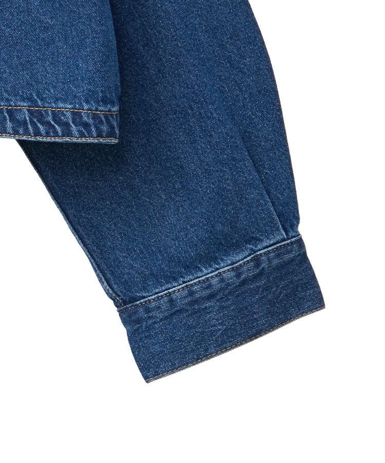 Music Denim Indigo [earth & Ecology] Outerwear, No-collar Jacket, Women's,