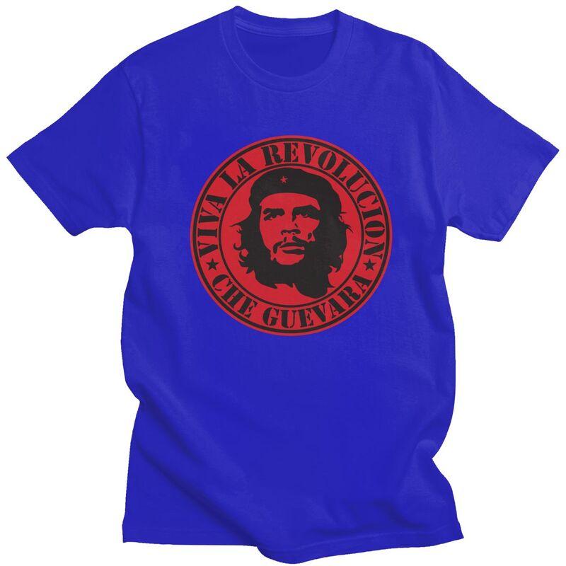 T-shirt Personalizzate Che Guevara Uomo Cotone Puro Magliette Rivoluzione T-shirt Manica Corta Abbigliamento
