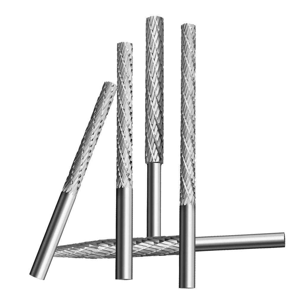 

Серебряный ротационный напильник из быстрорежущей стали 1 шт. 6×6×80mm A