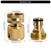 Kitchen Faucet Adapter for Tap Connector Mixer Hose Joiner Fitting Pipe Easy Installation Garden Hose Connector Fitting