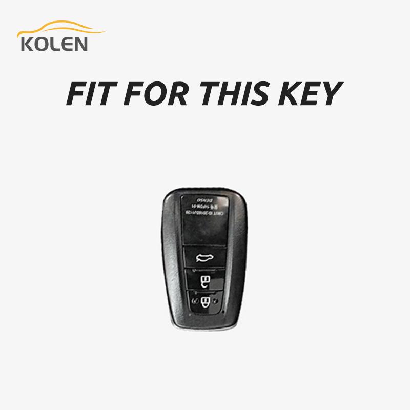Soft TPU Car Remote Key Case Cover Shell Fob For Toyota Prius CHR C-HR Camry Corolla RAV4 Avalon Land Cruiser Prodo Accessories