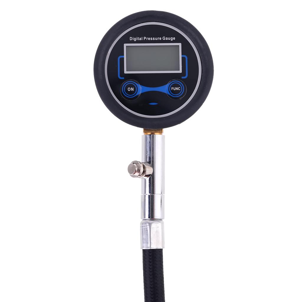 Digital Tire Gauge Air Compressor Inflating Tube for Easy Accurate Reading