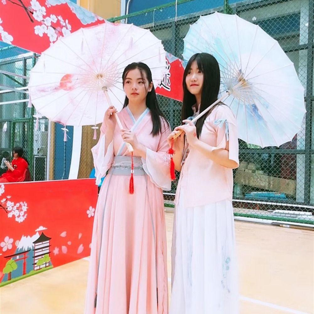 56cm Kids Decorative Umbrella 10 Colors Costumes Photography Umbrella  Bridesmaids Party Scenery