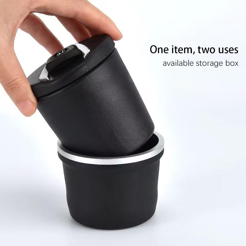 Car Cigarette Ashtray Cup LED Light Portable Detachable For Honda civic accord fit jazz pilot CRV odyssey passport city shuttle
