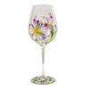 Painted medieval tulip goblet 400-800ML high-value crystal glass juice home red wine