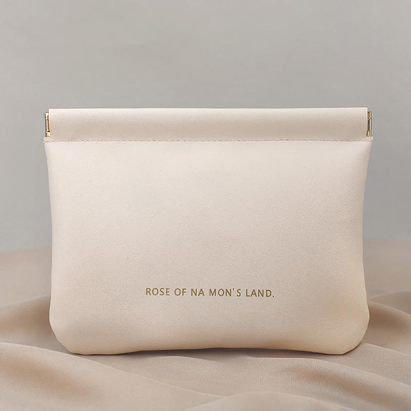 Przenośna PU Torebka na Przewody Słuchawkowe Kosmetyki Szminki Etui Uchwyt Saszetka na Monety Karty Podróżny Organizer na Biżuterię Drobiazgi Saszetka Mini Torebka