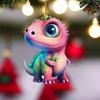 Dinosaur Cartoon Charming Acrylic Car Decoration Accessory For Interiors Stylish
