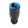 EFI Adapter AN Male Quick Disconnect Black Anodized 6061‑T6 Aluminum Alloy Push On Fitting