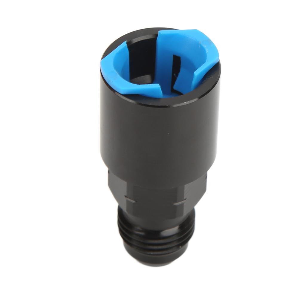 EFI Adapter AN Male Quick Disconnect Black Anodized 6061‑T6 Aluminum Alloy Push On Fitting