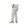 Anta Comfortable Casual Simple Lace-Up Loose Cuffed Fleece Knit Sports Pants Men Bottoms Gray Gray-Floral 952448303-2