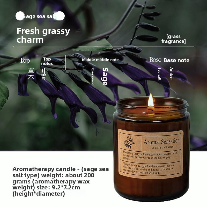 Les bougies parfumées offrent un arôme longue durée pour favoriser le sommeil.. Lumière Romantique pour Chambre à Coucher Ornements Parfumés aux Huiles Essentielles