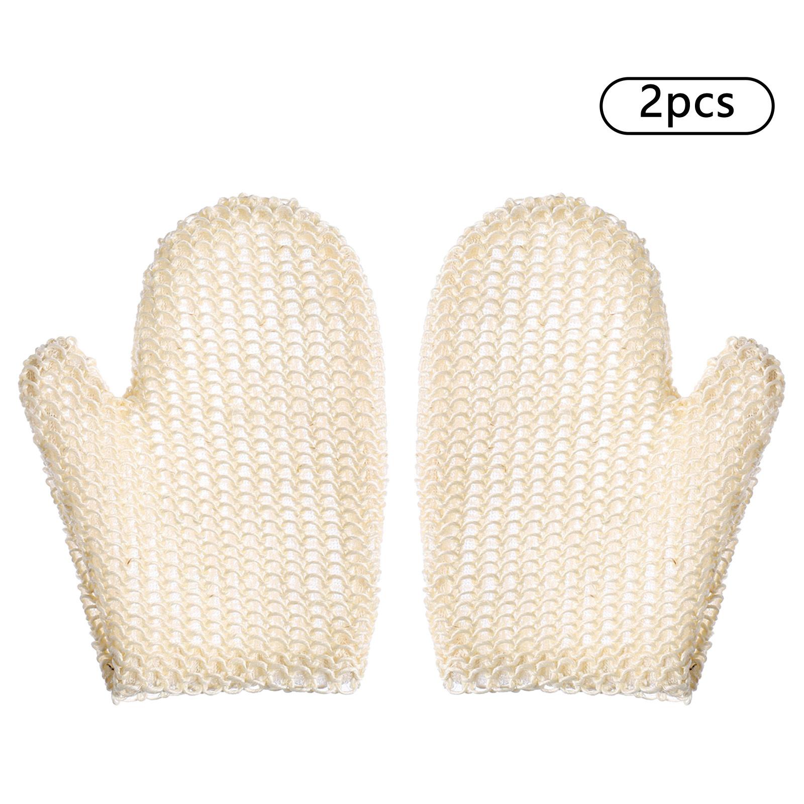 

Спонж из сизаля для спа, 2 шт., скраббер из натурального волокна - Смягчает и разглаживает кожу, Экологичный эксфолиатор для ванны и душа для обновленного ощущения One Size