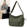 Spring and summer new waterproof nylon cloth messenger bag large capacity lightweight women's shoulder bag light puff series tote bag