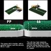 3 In 1 Golfball Mat Training Hitting Swing Pad Practice Grass Mat Indoor Outdoor