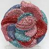 WHTUOHENG Crystal Clutch Evening Bag Flower Design Diamond Wedding Purse Luxury Women Formal Dinner Bag Party Banquet Clutches