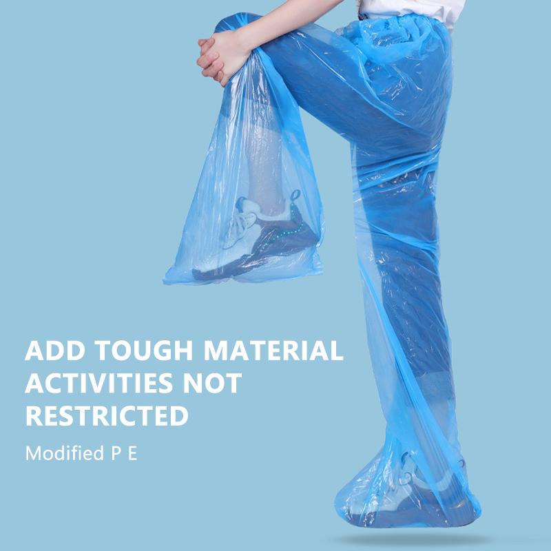 SEAMETAL Fuß Outdoor Reise Wasserdicht Regenhose Transparent Regenmantel Einwegartikel Regenhose