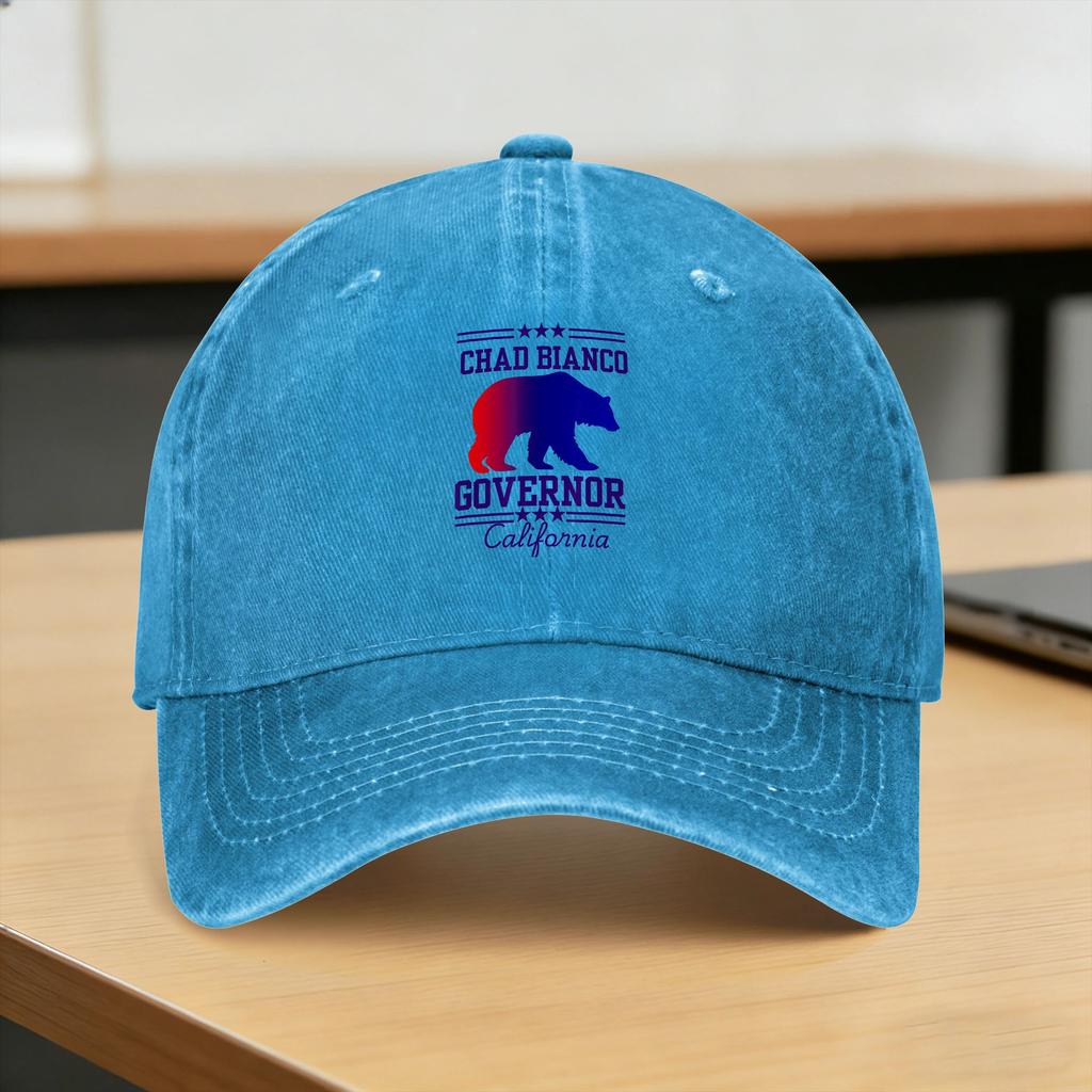 Sheriff Chad Bianco Governor California Election Sun Baseball Cap  Women Men Design Hip Hop Hats Summer  Cool Kpop Snapback Cap