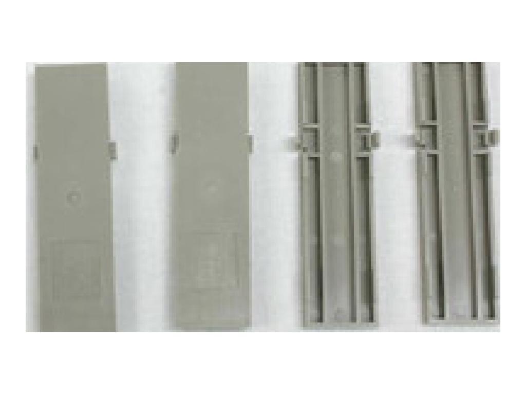 TOMIX N Gauge Double Track Rail Pier Spacers 3074 Model Railroad Supplies (4 pieces)