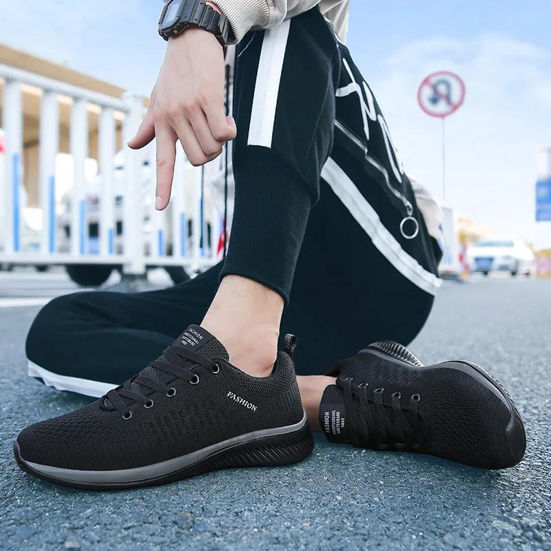 Men Shoes Running Shoes For Men Lightweight fashion Tenis Comfortable Breathable Walking Sneakers