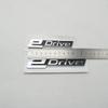 3D eDrive Emblem Car Side Fender Sticker Rear Tail Letter Badge Trunk Logo For Bmw X1 X3 X4 X5 X6 X7 I8 I3 E Drive  Accessories