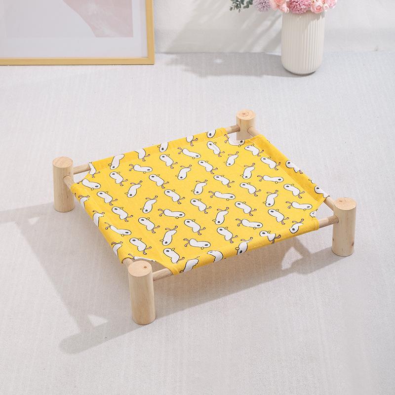 Letto da campo per animali domestici Letto per cani Universale per quattro stagioni Letto per gatti Smontabile e lavabile Cuccia estiva per gatti Articoli per animali domestici