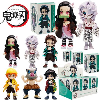 Demon Slayer Tanjiro Kamado Nezuko anime kreslená figurka slepý box Model stolní dekorace Sváteční/Narozeninové dárky