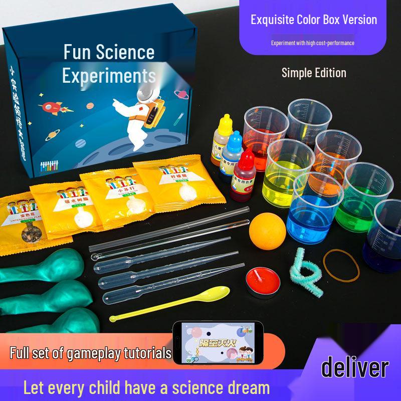 Kids' Chemistry Experiment Kit: Fun Educational Toys for Primary and Kindergarten