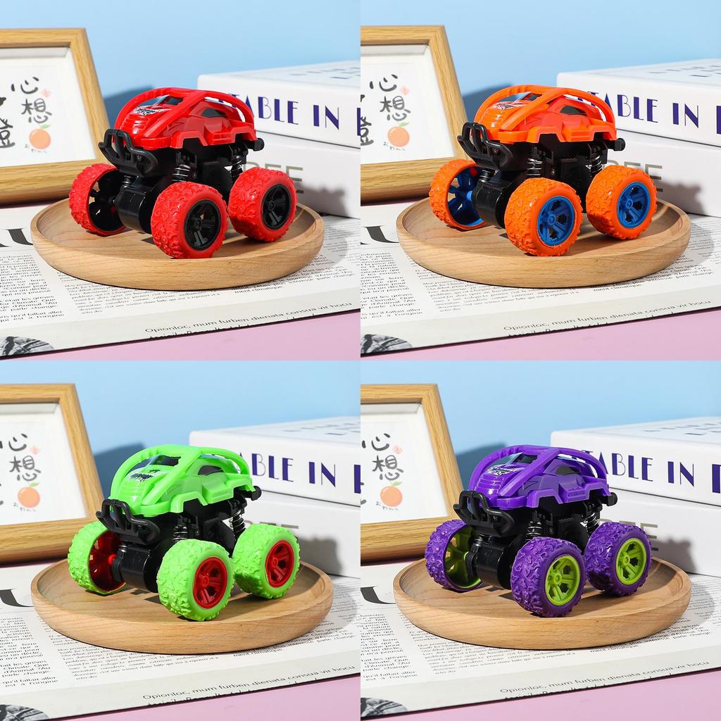 Off Road Kids Toy Car With Inertia Drive And Rolling Features For Preschool Children