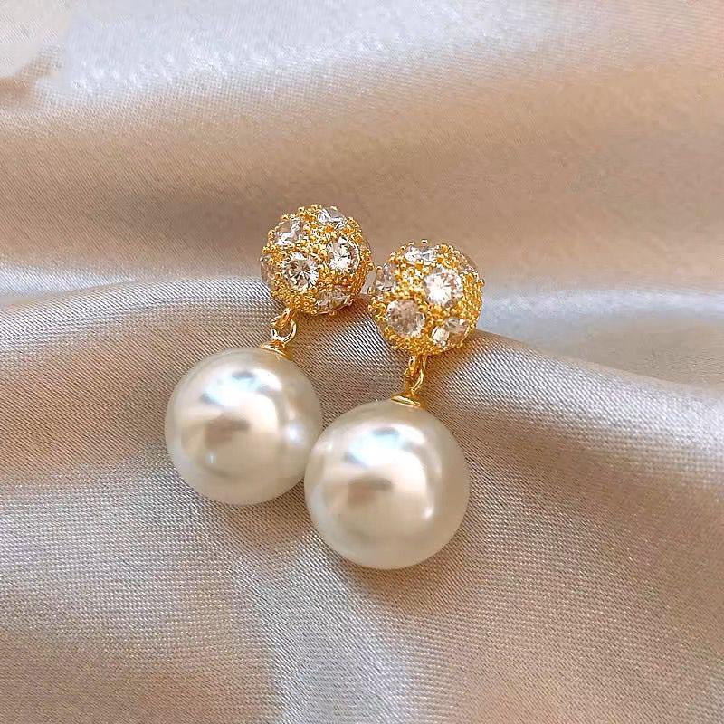 

2025 Високоякісні сережки з французьких перлів: Унікальні, Розкішні Пусети для Жінок