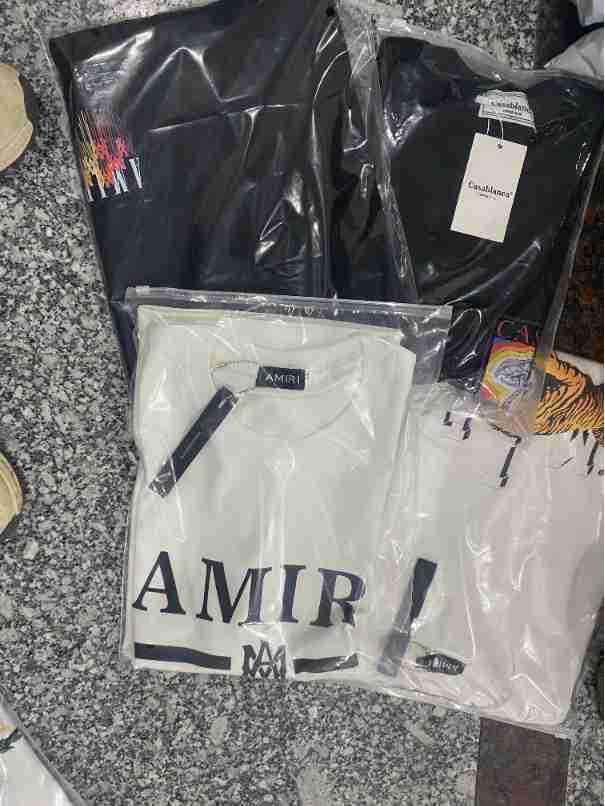 Amiri Leopard Gradient Logo Hooded Sweatshirt & Pants Set