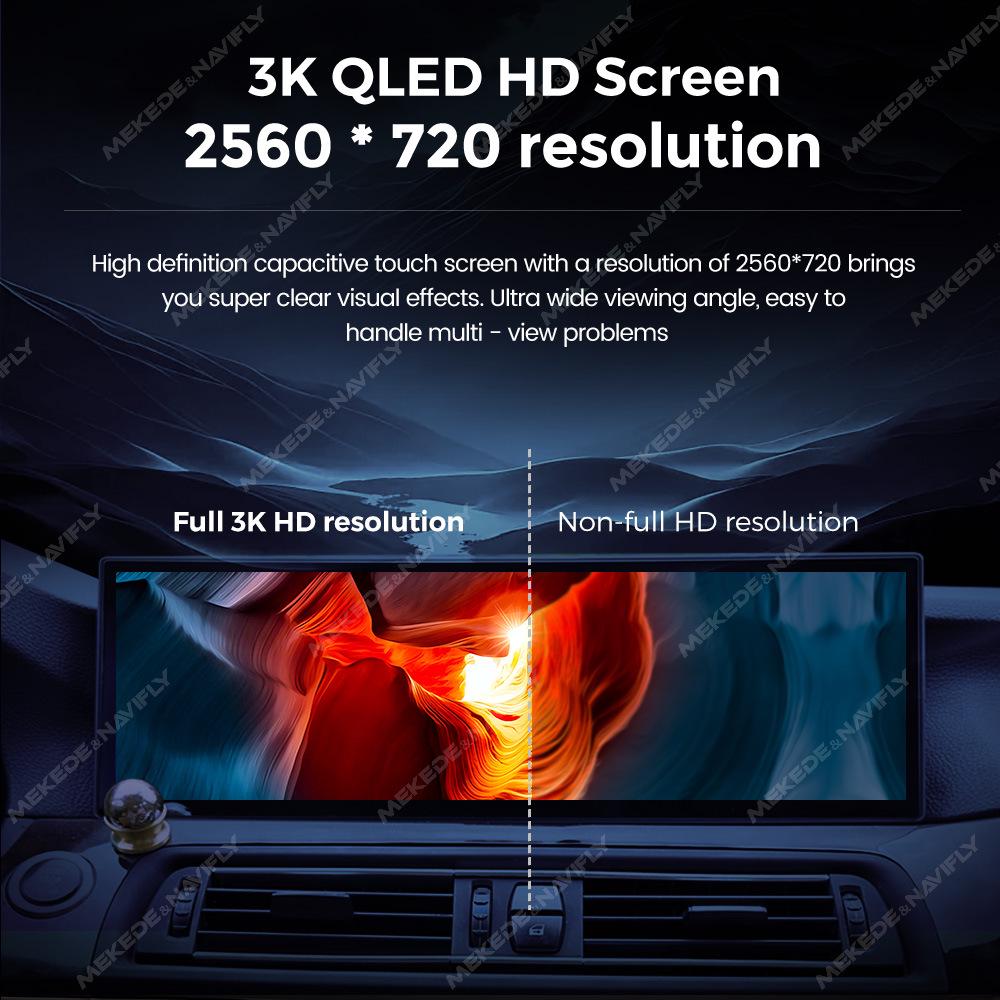 Compatible with BMW 5 Series (E60, E61, E63, E64) 15" Android Display